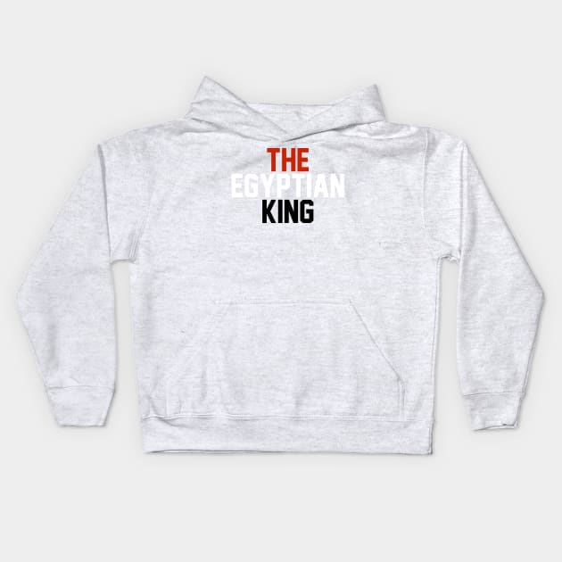 The Egyptian King - Salah Kids Hoodie by JuzaShannon